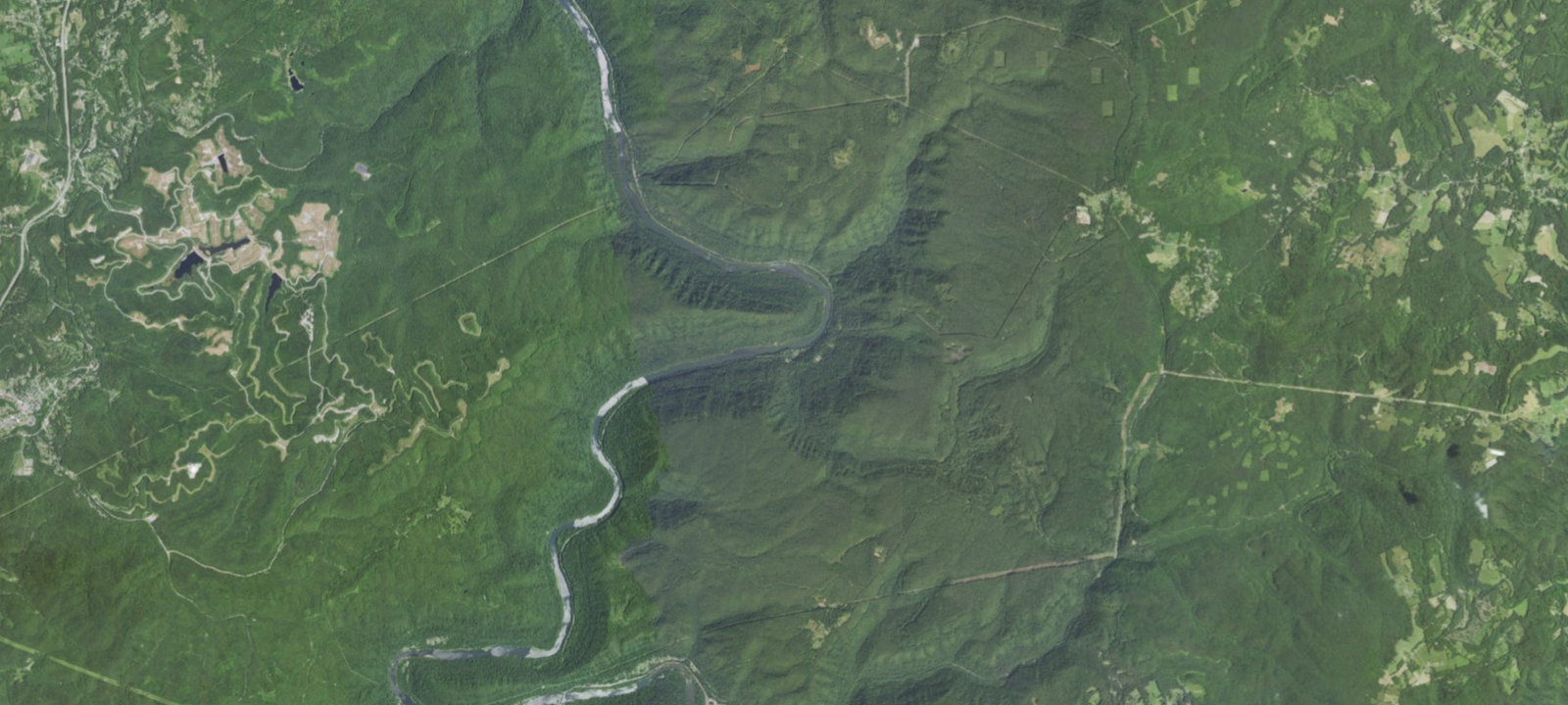 Map of Thayer Campground