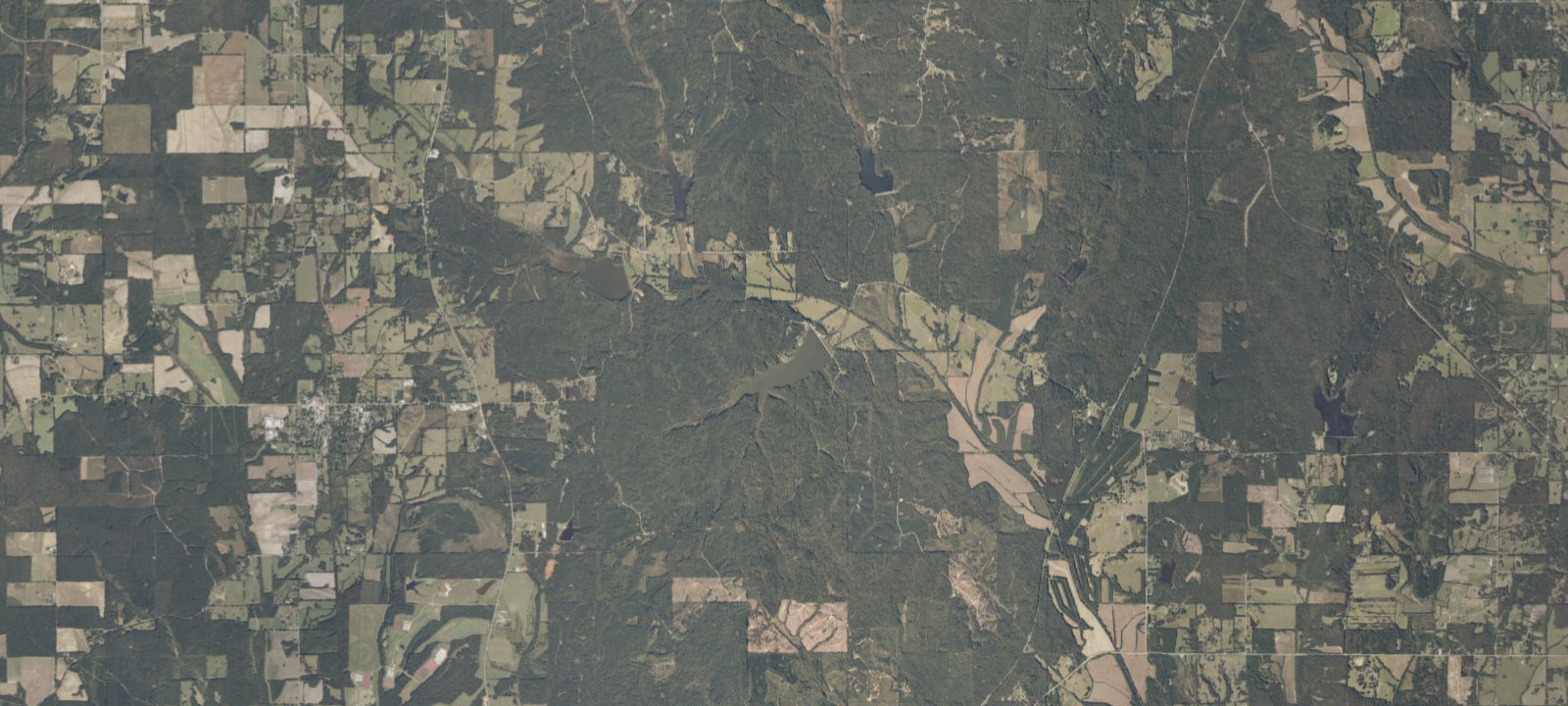 Map of Davis Lake Campground