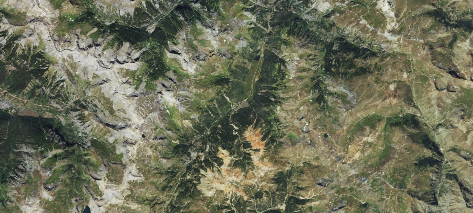 Map of Million Dollar Highway Free Campsite
