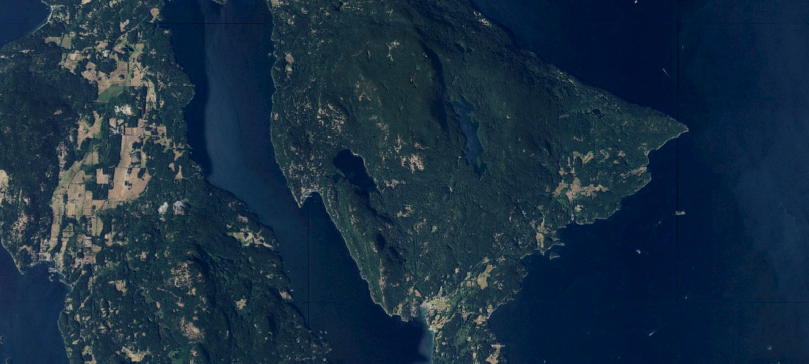 Map of Hiker/Biker Primitive Campsites