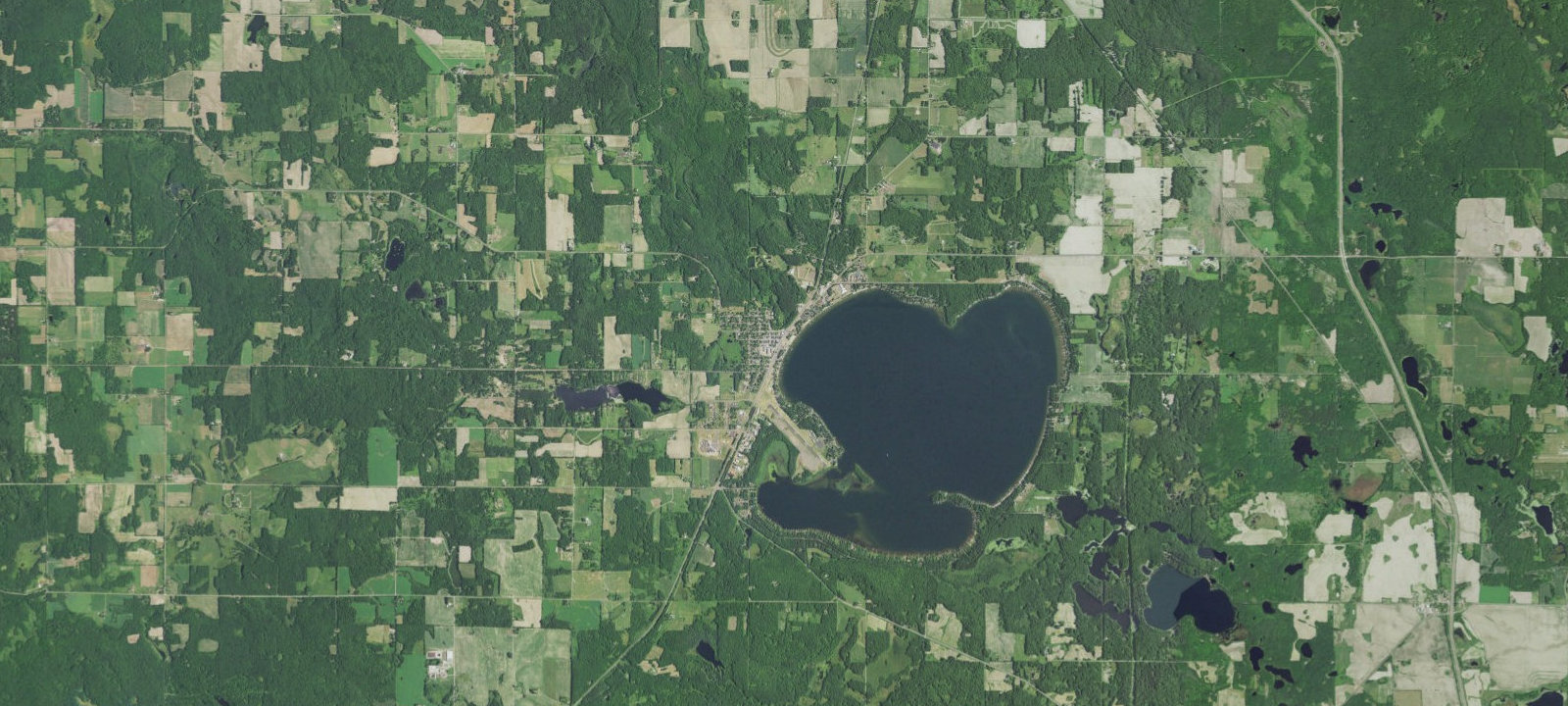 Map of Shell Lake Municipal Campground