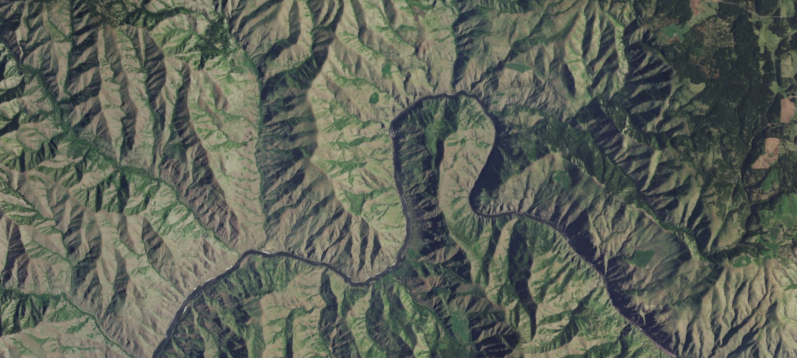 Map of End Of Snowhole Campsite