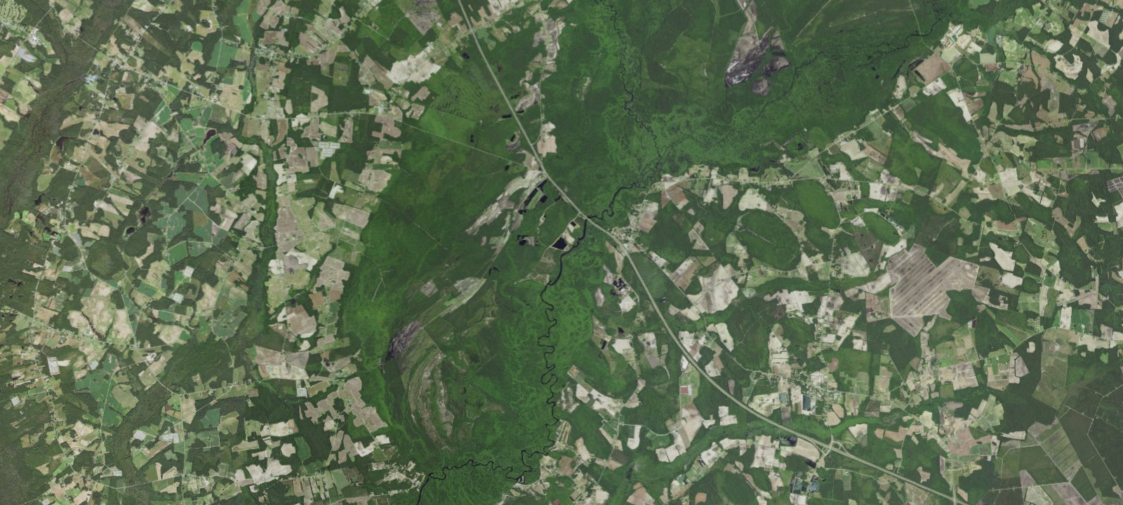 Map of Pea Ridge Campsite