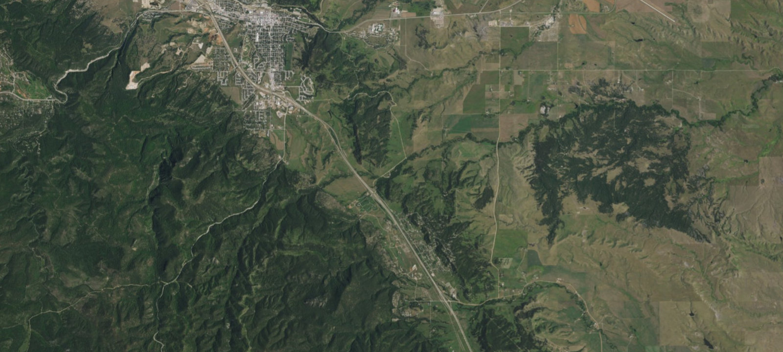 Map of Alkali Creek Horsecamp
