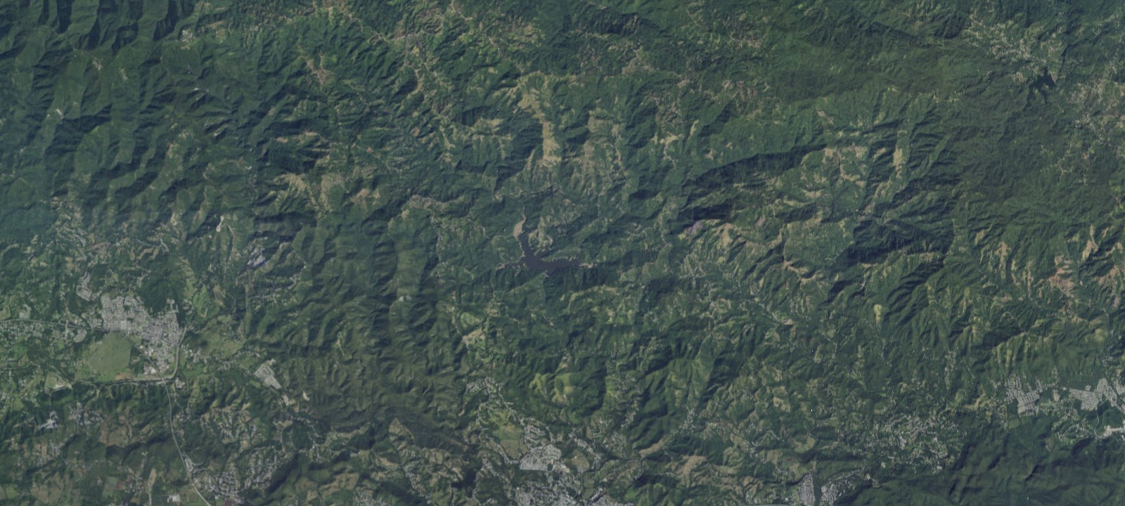 Map of Lago Lucchetti Área de Acampar