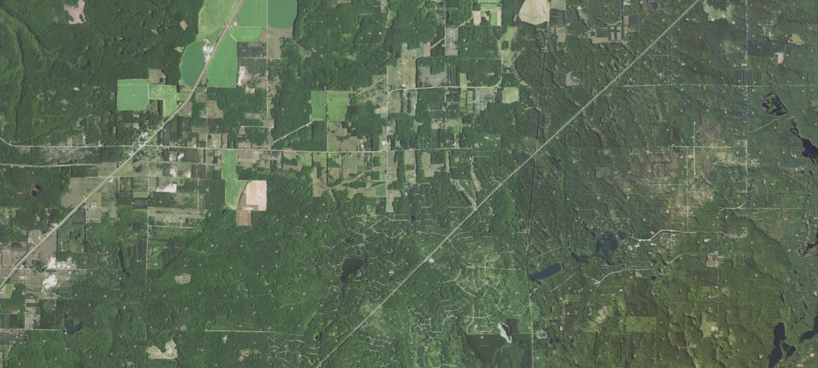 Map of Lakes of the North Campers Village
