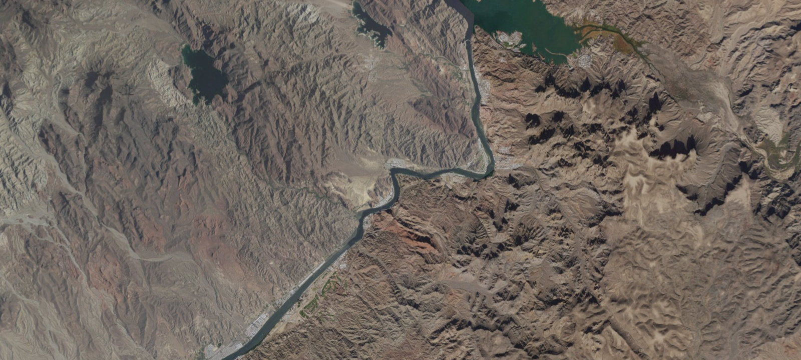 Map of Buckskin Mountain State Park