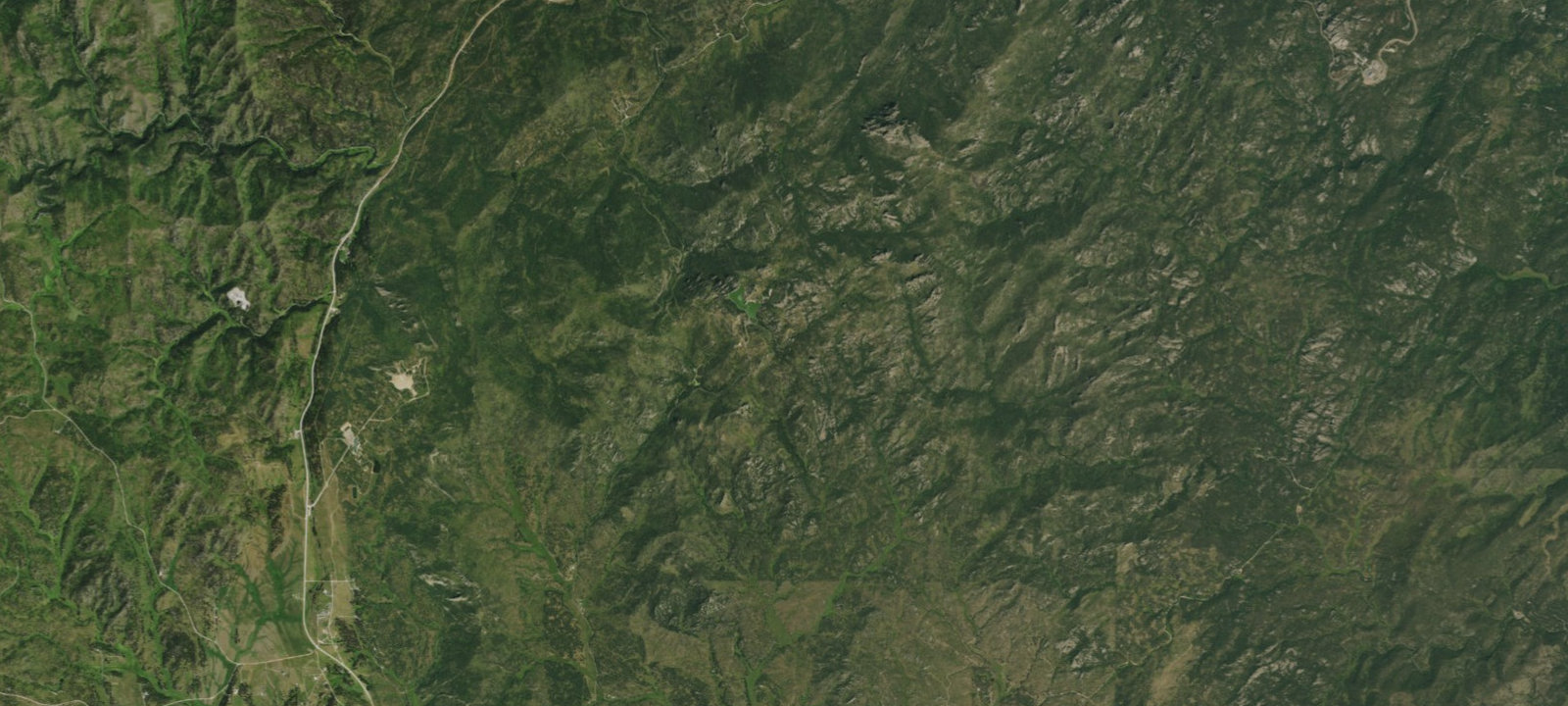 Map of Sylvan Lake Campground