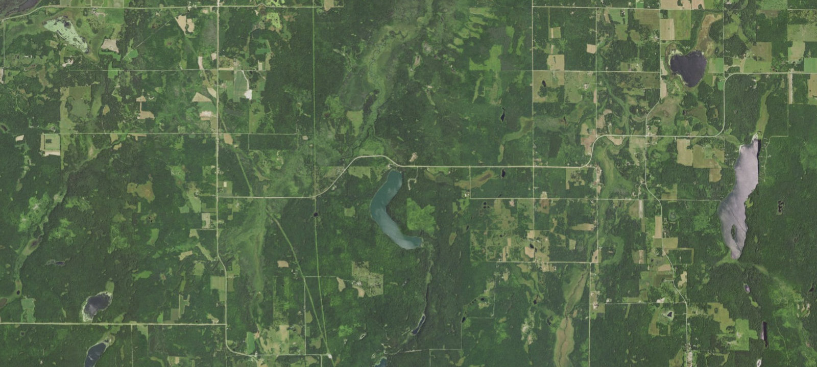 Map of La Salle Lake State Recreation Area