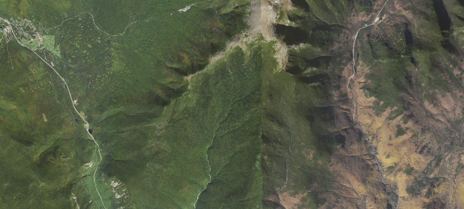 Map of Dry River Shelter # 3