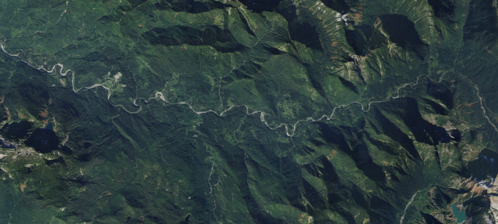 Map of Red Bridge Campground