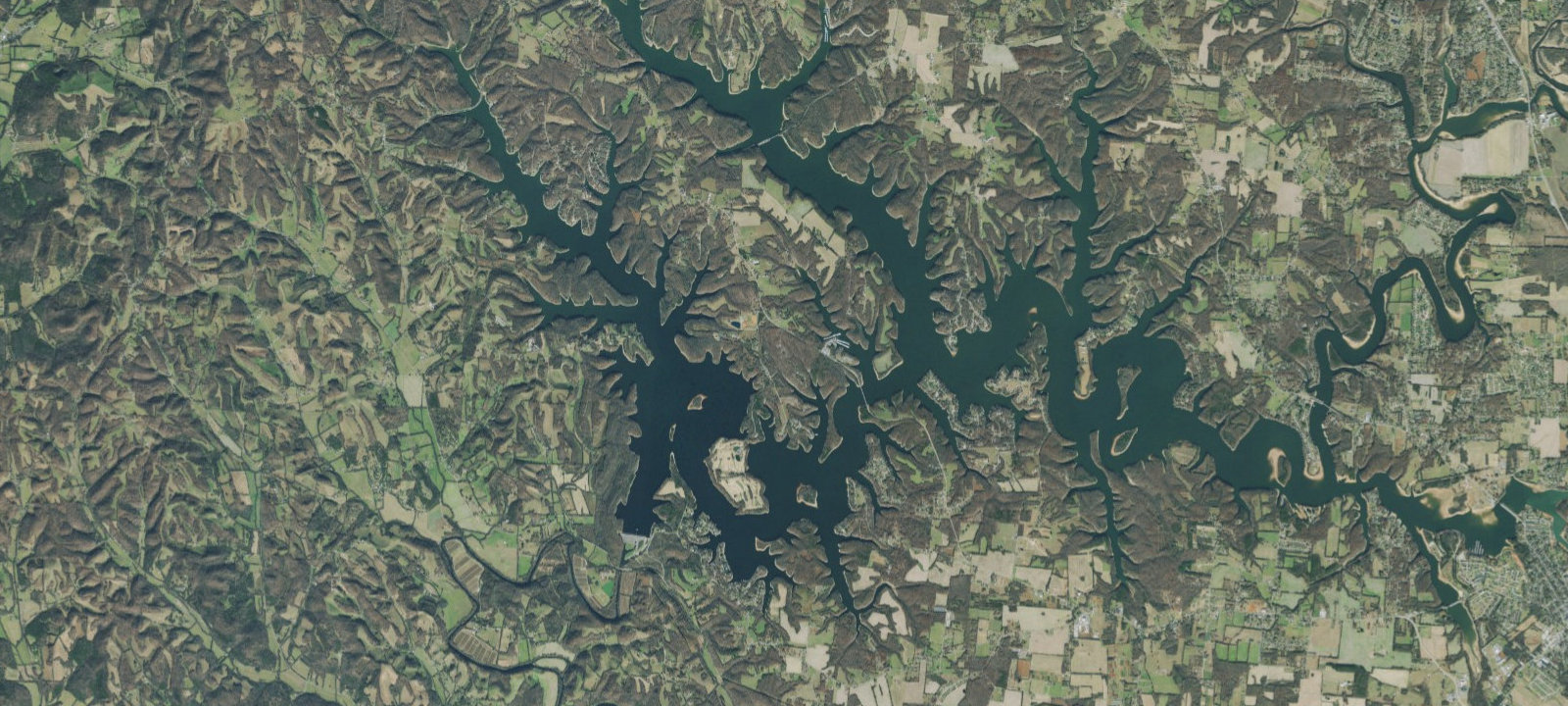 Map of Tims Ford State Park Main Campground