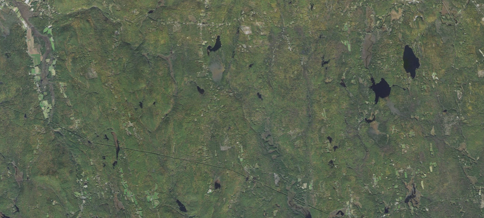 Map of Falls Brook Shelter