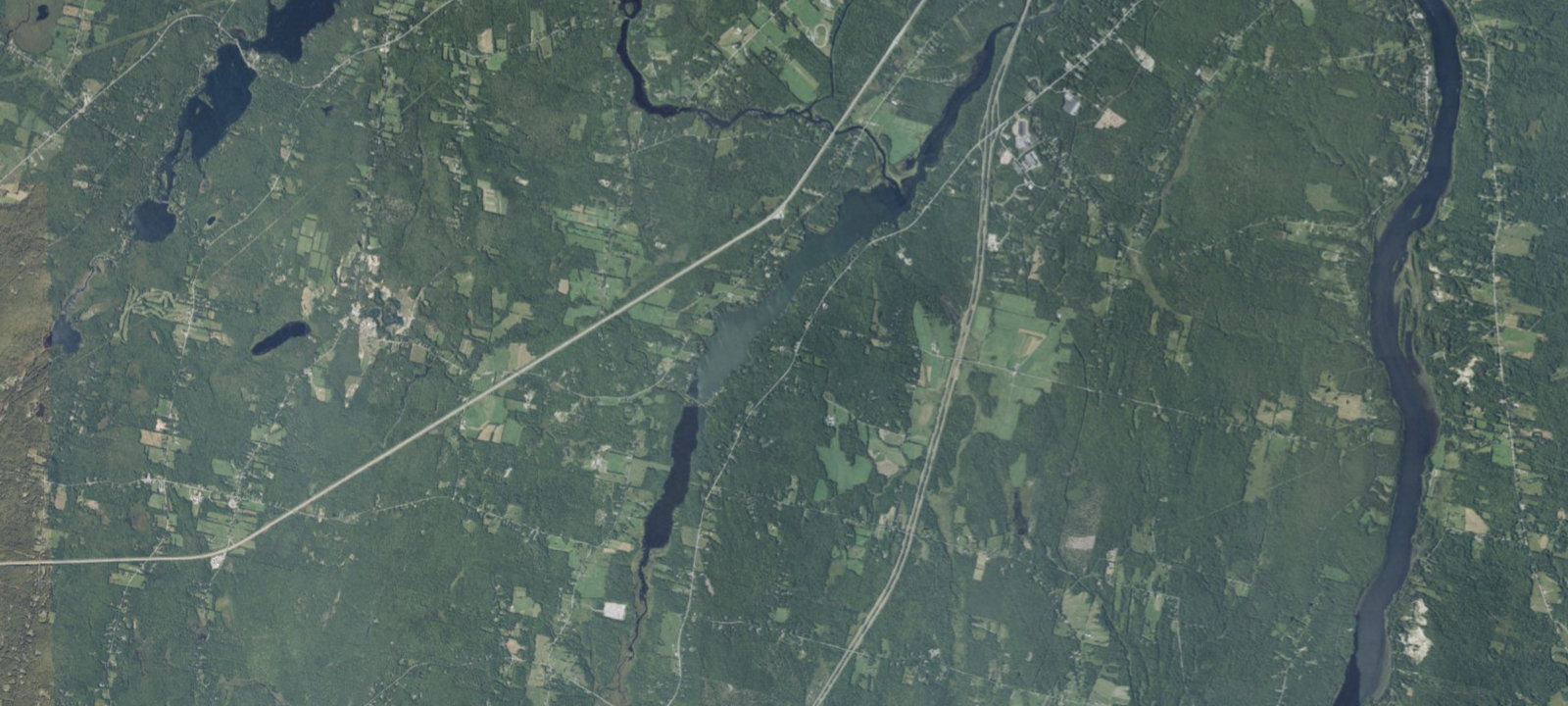 Map of Augusta / Gardiner KOA Journey