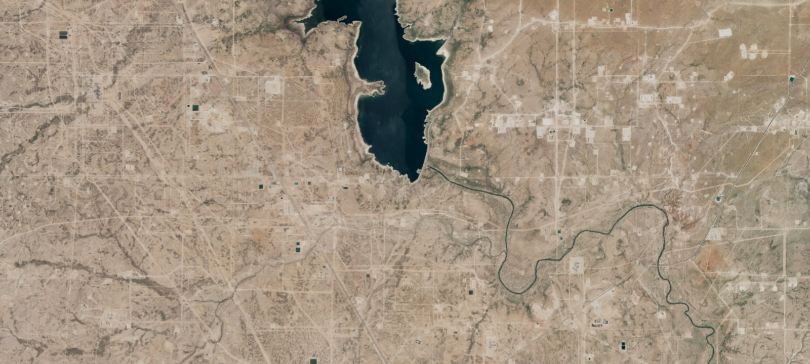 Map of Red Bluff Dam Park