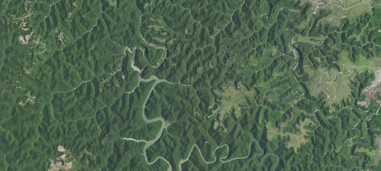 Map of Gays Creek Campground