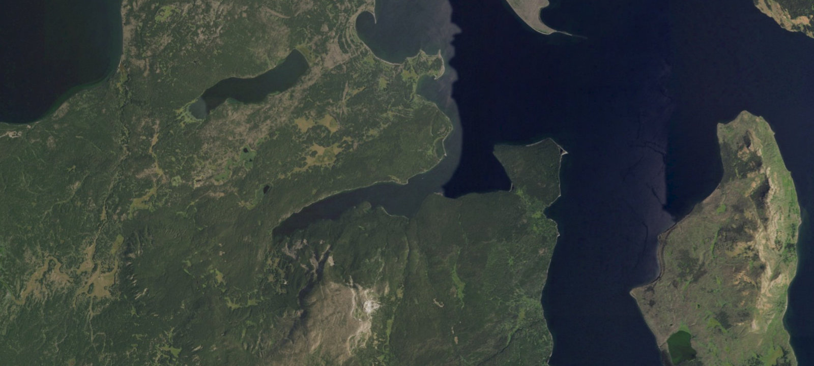 Map of Flat Mountain Arm North