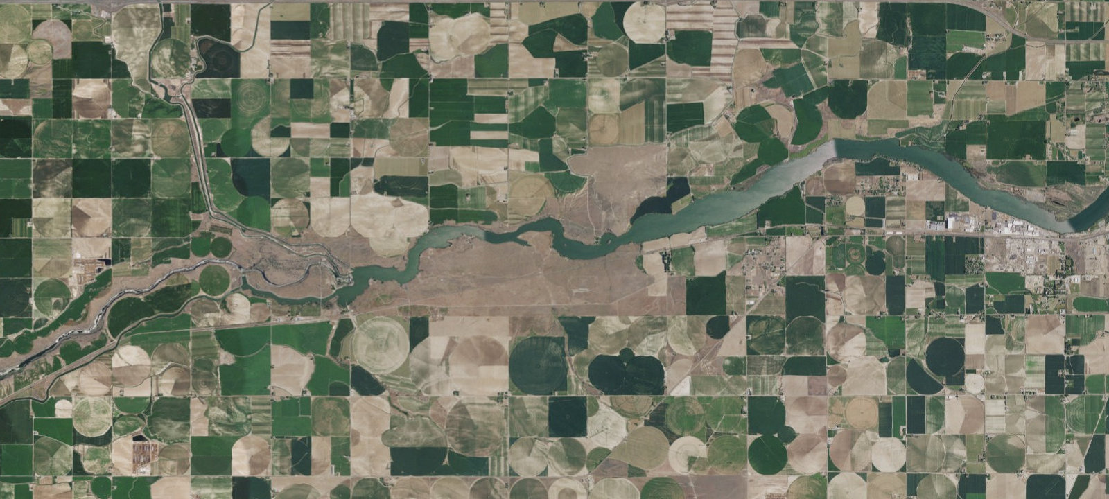 Map of Muskrat Bend Camping Area