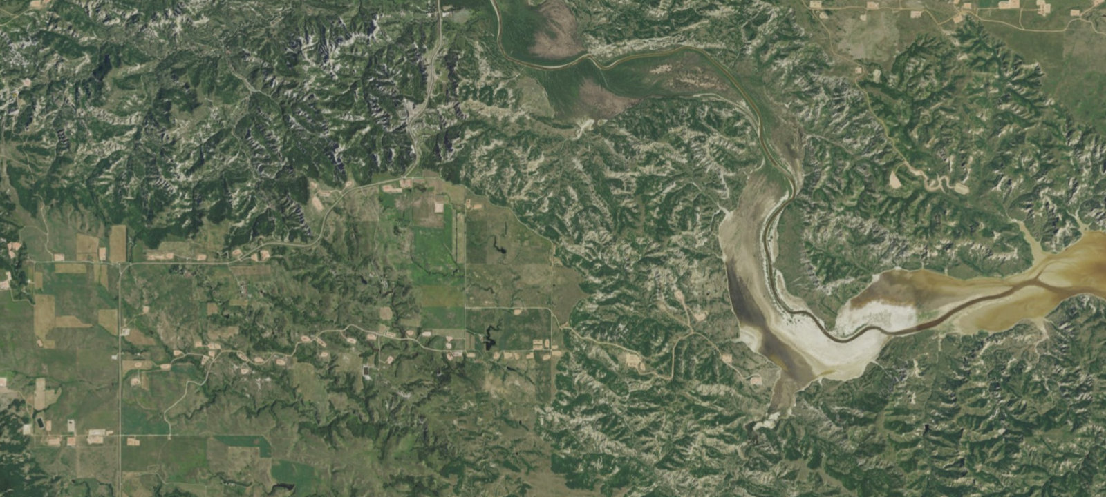 Map of Little Missouri State Park Campground