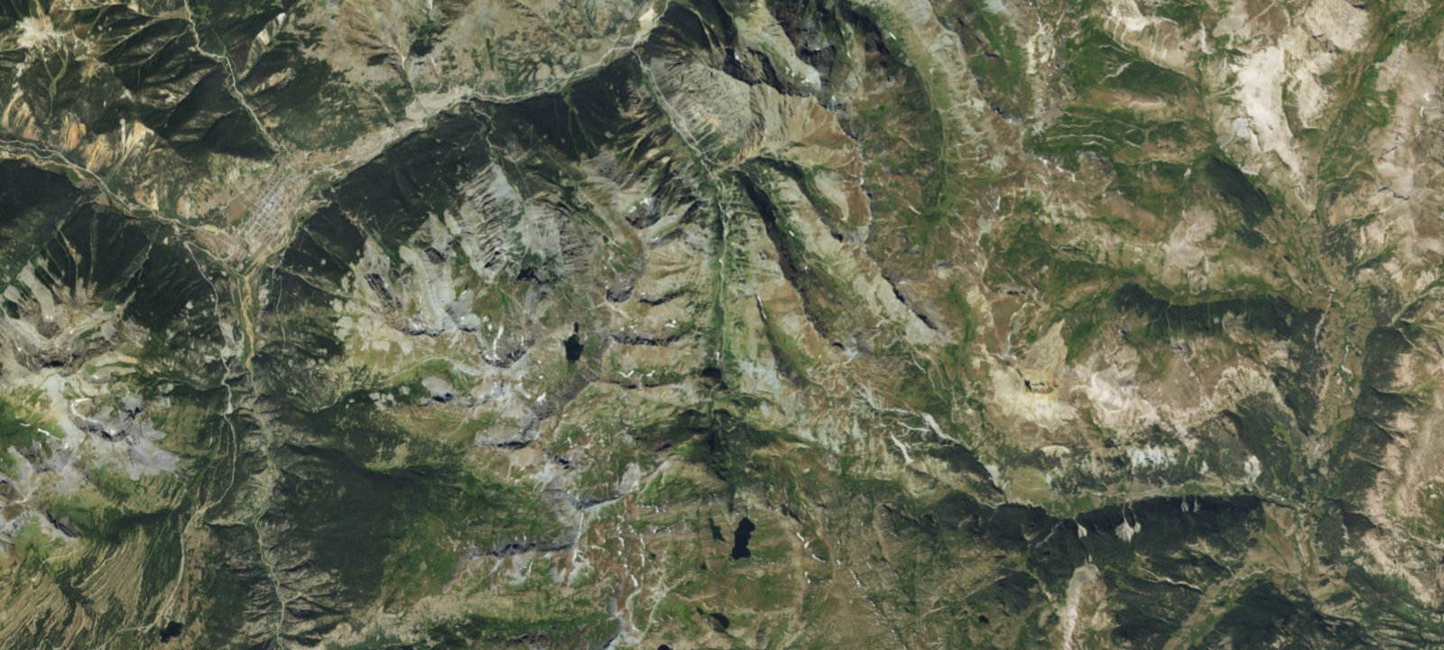 Map of Cunningham Gulch Dispersed Campsite 7