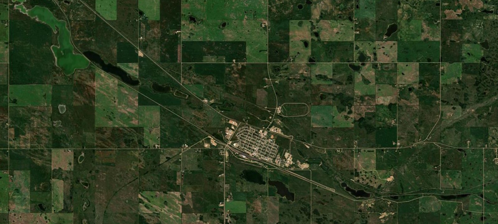 Map of Biggar and District Regional Park
