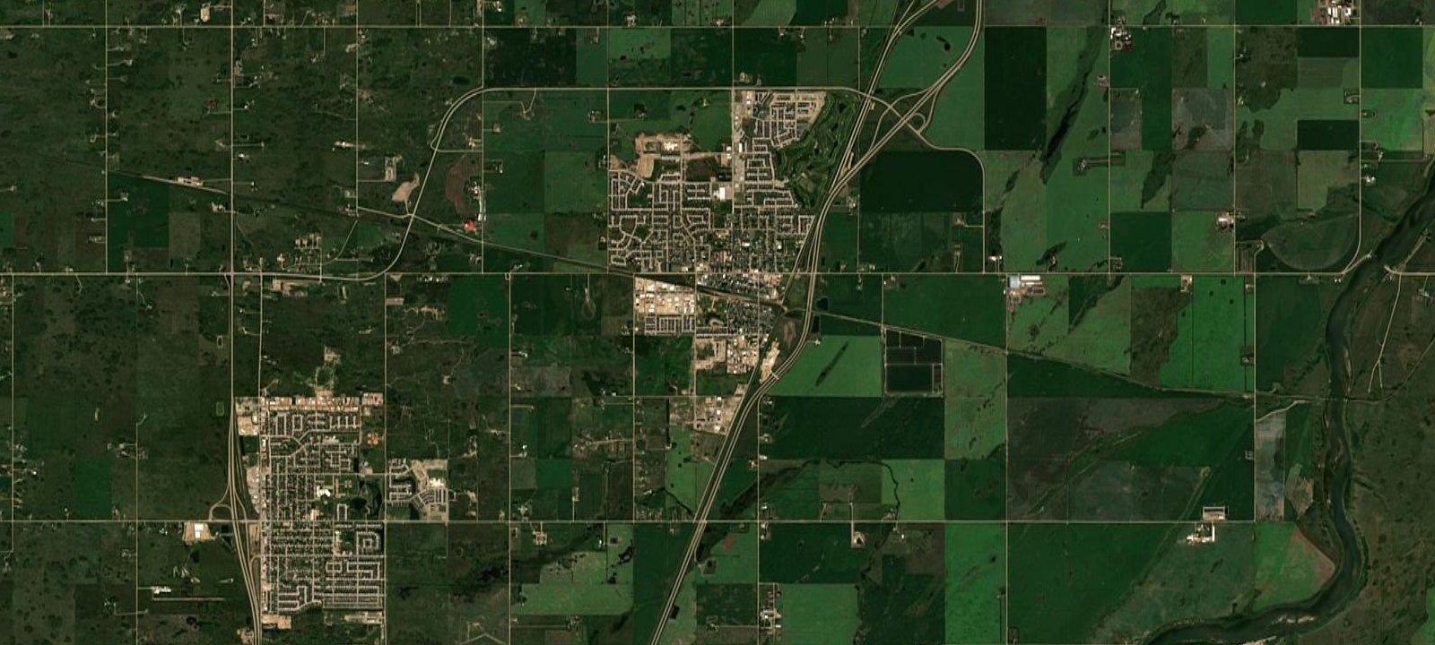 Map of Prairie Oasis Park Campground