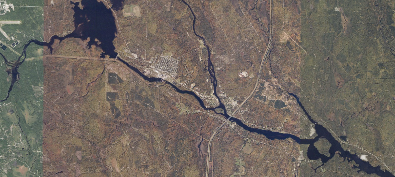 Map of Katahdin Shadows Campground