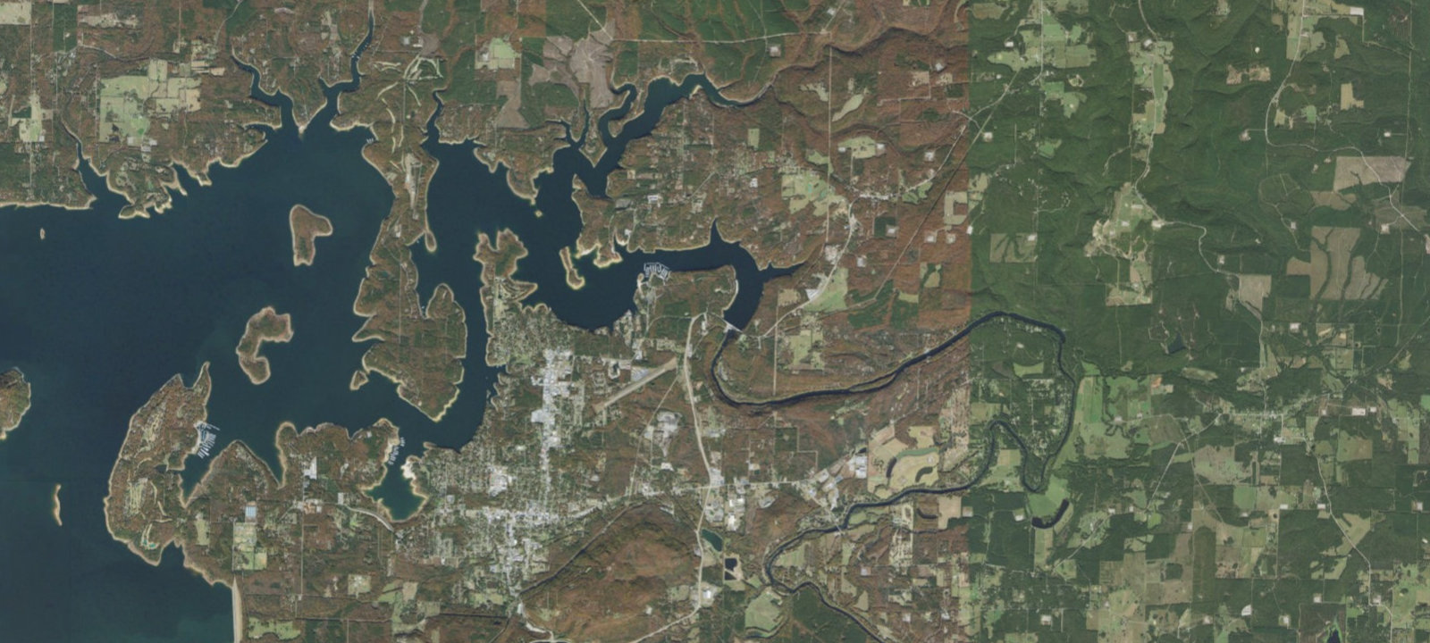 Map of Dam Site Campground