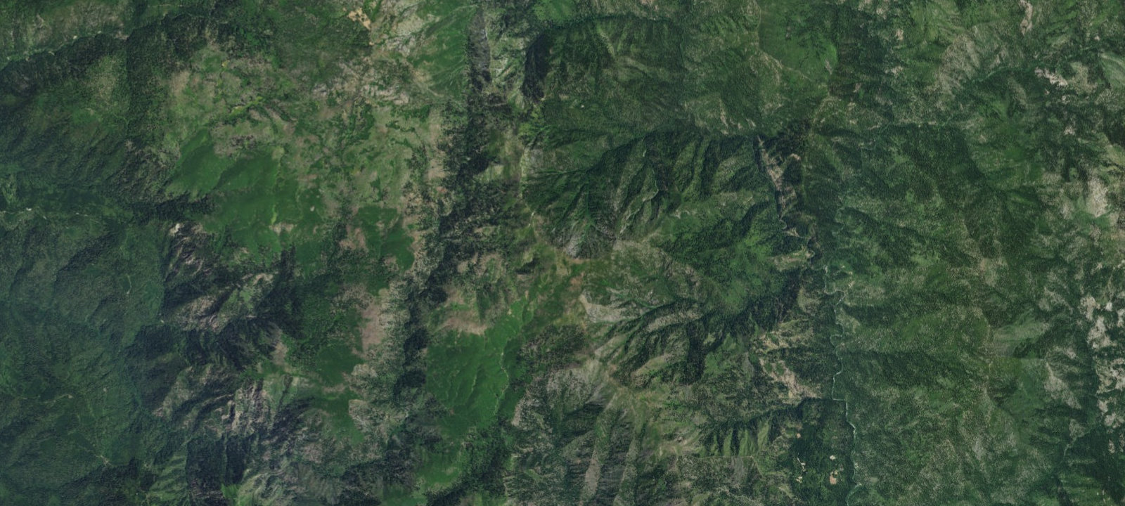 Map of Trinity Mountain
