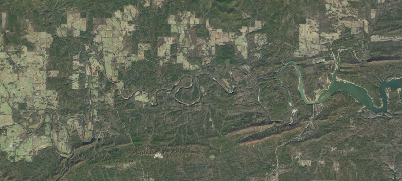 Map of River Bluff Road