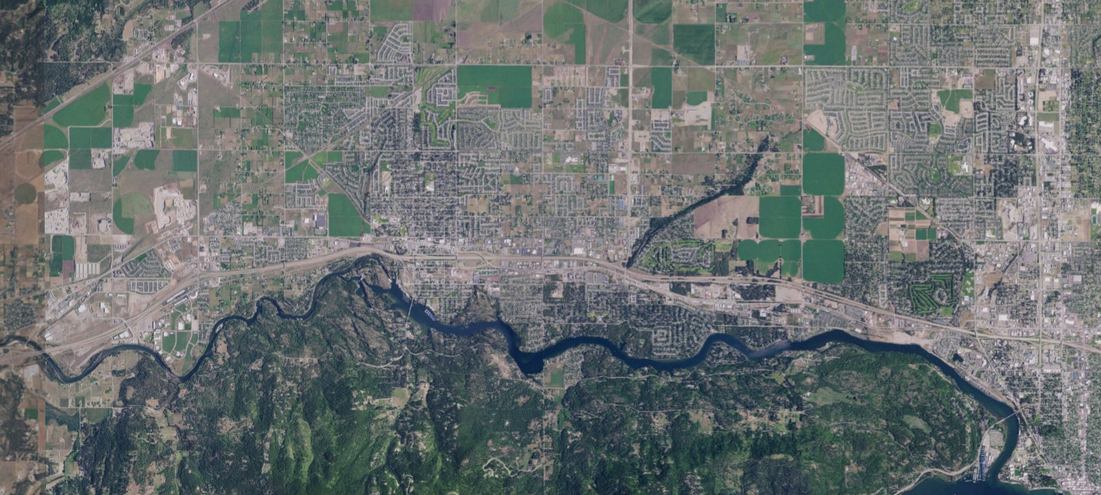 Map of Coeur d'Alene RV Resort