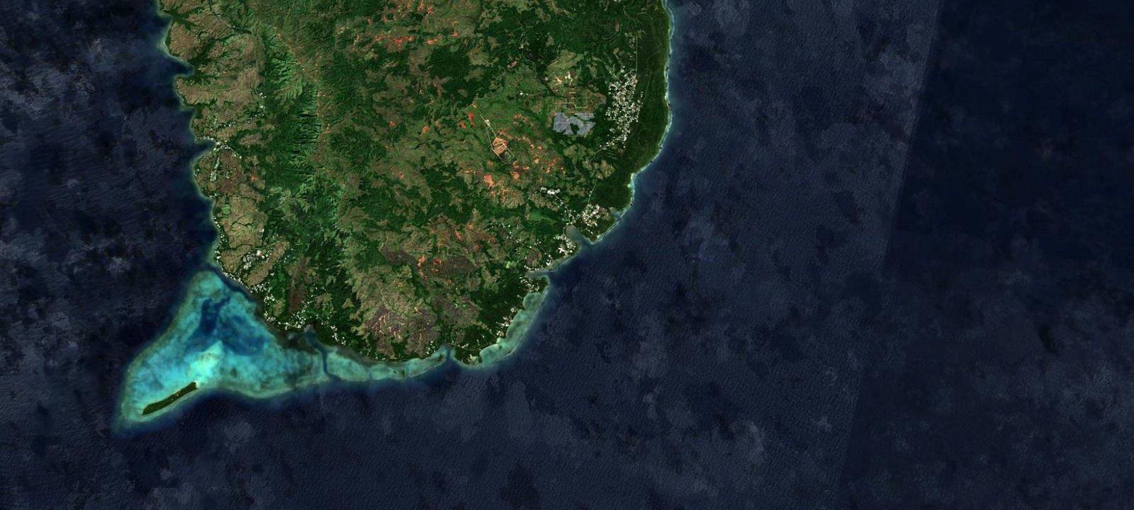 Map of Inarajan Pools Camp