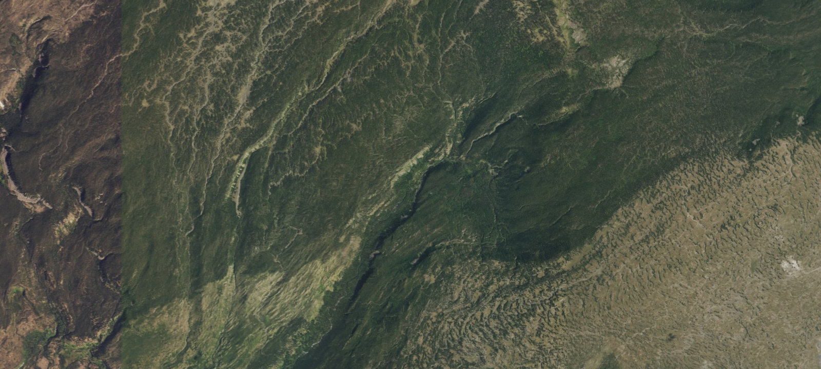 Map of Albright Falls