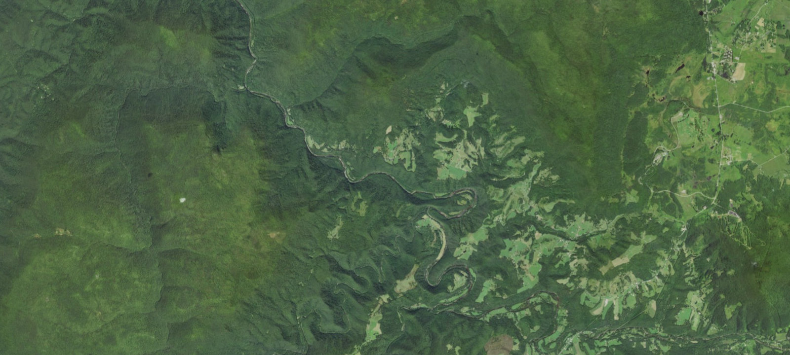 Map of Dry Fork Camping Area