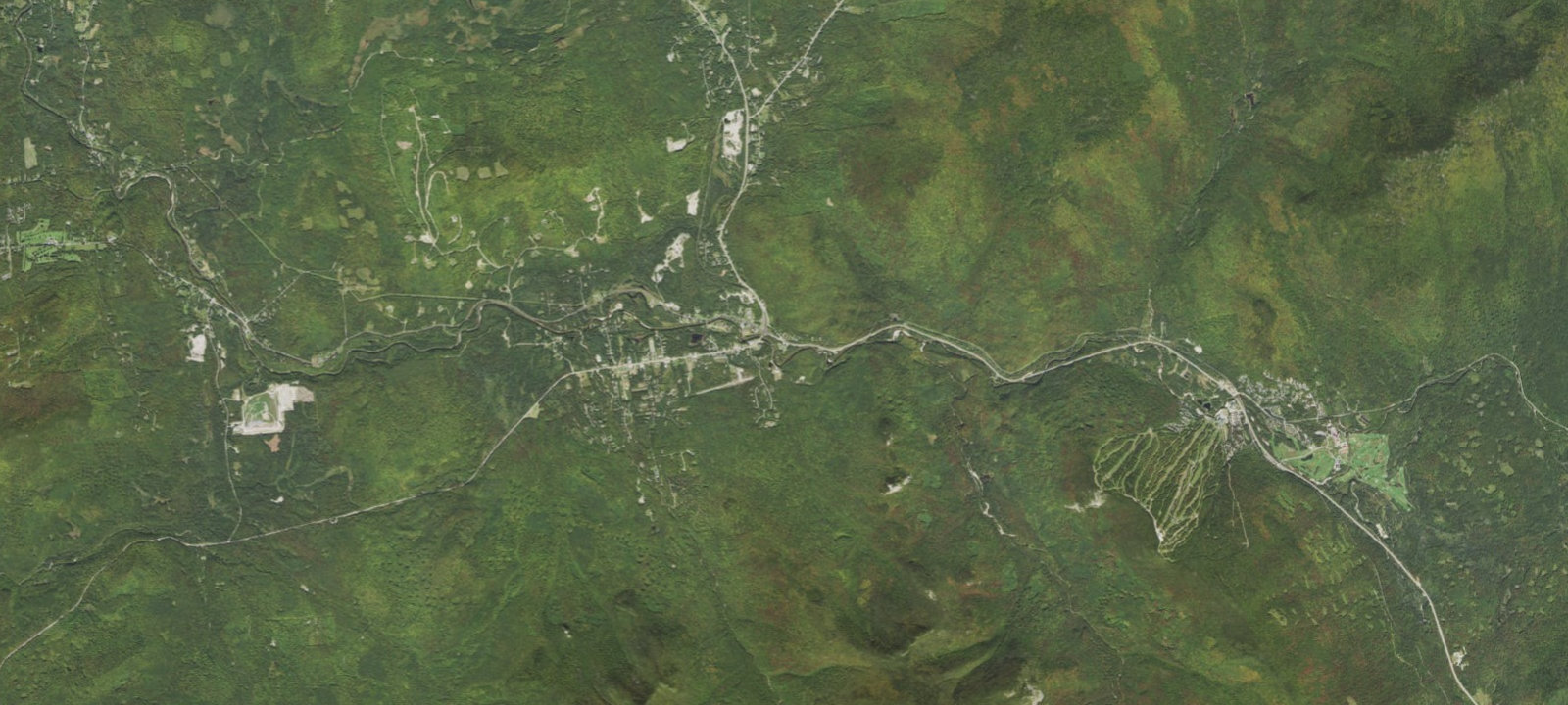 Map of Twin Mountain Campground