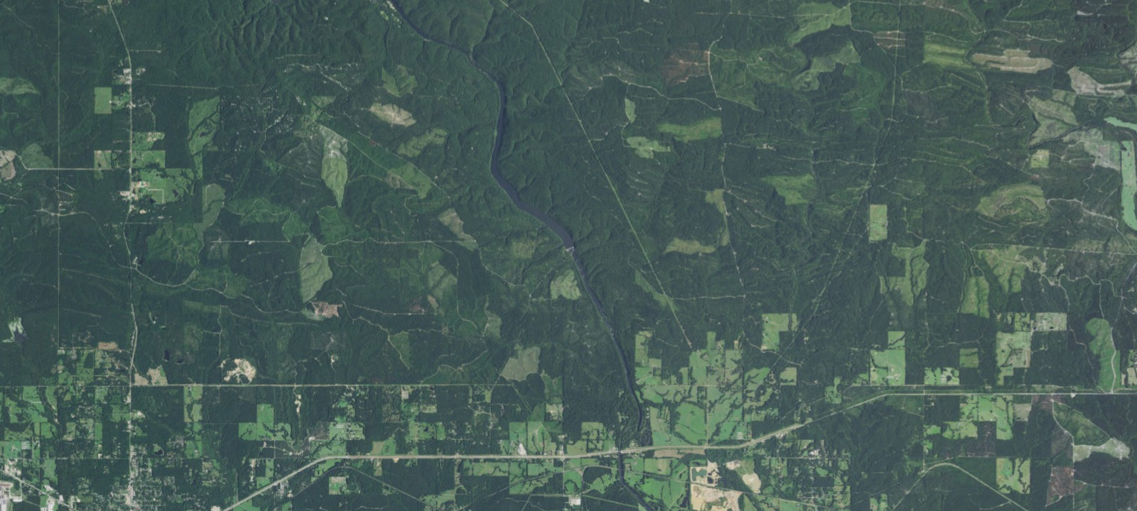 Map of Mountain Fork Park