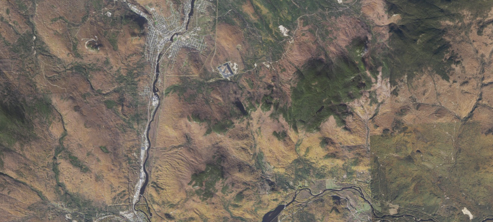 Map of Trident Col Tentsite