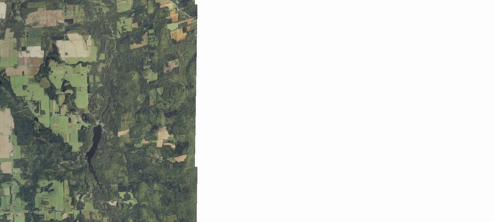 Map of Baird's Campground