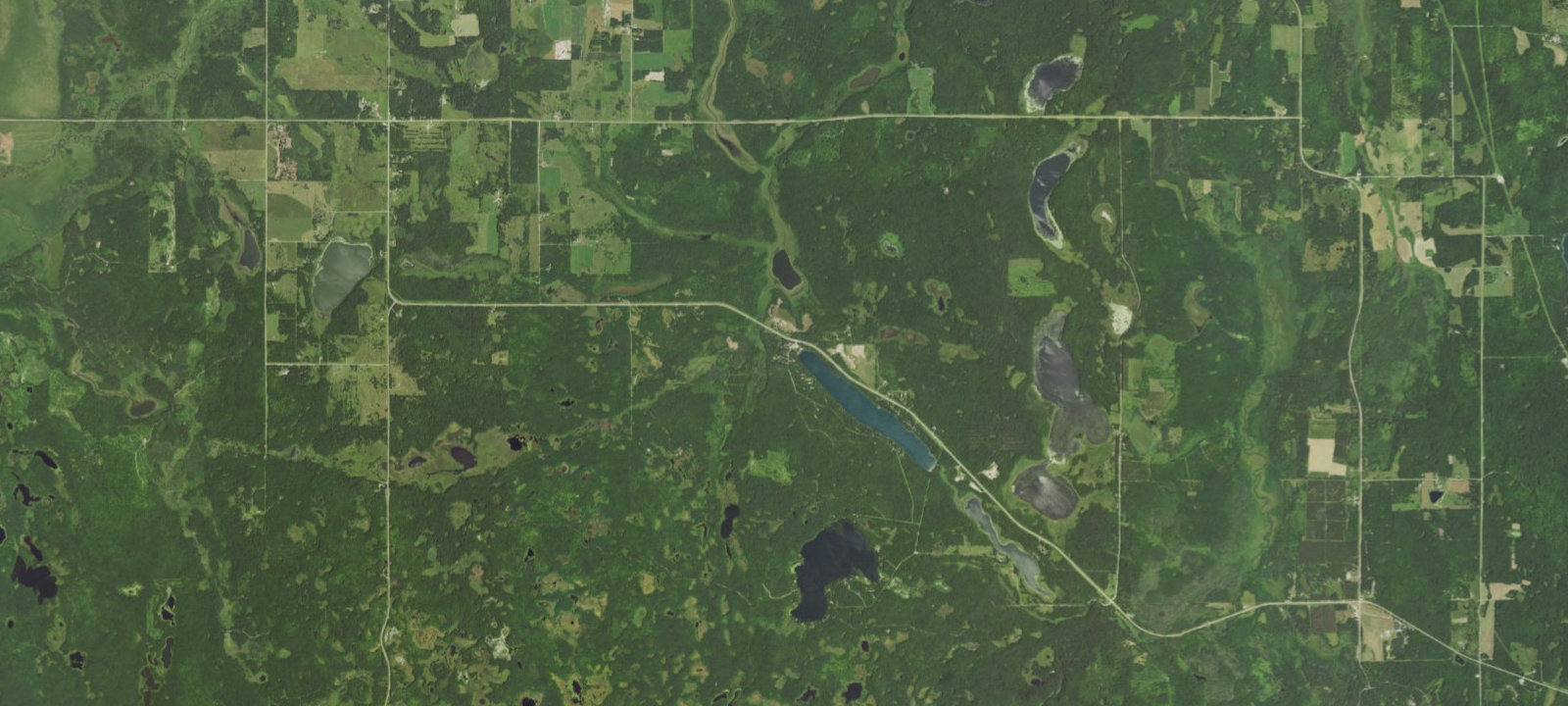 Map of Long Lake County Campground