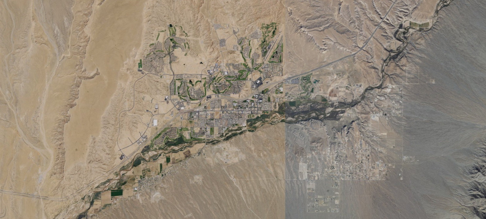 Map of Mesquite RV and Trailer Park