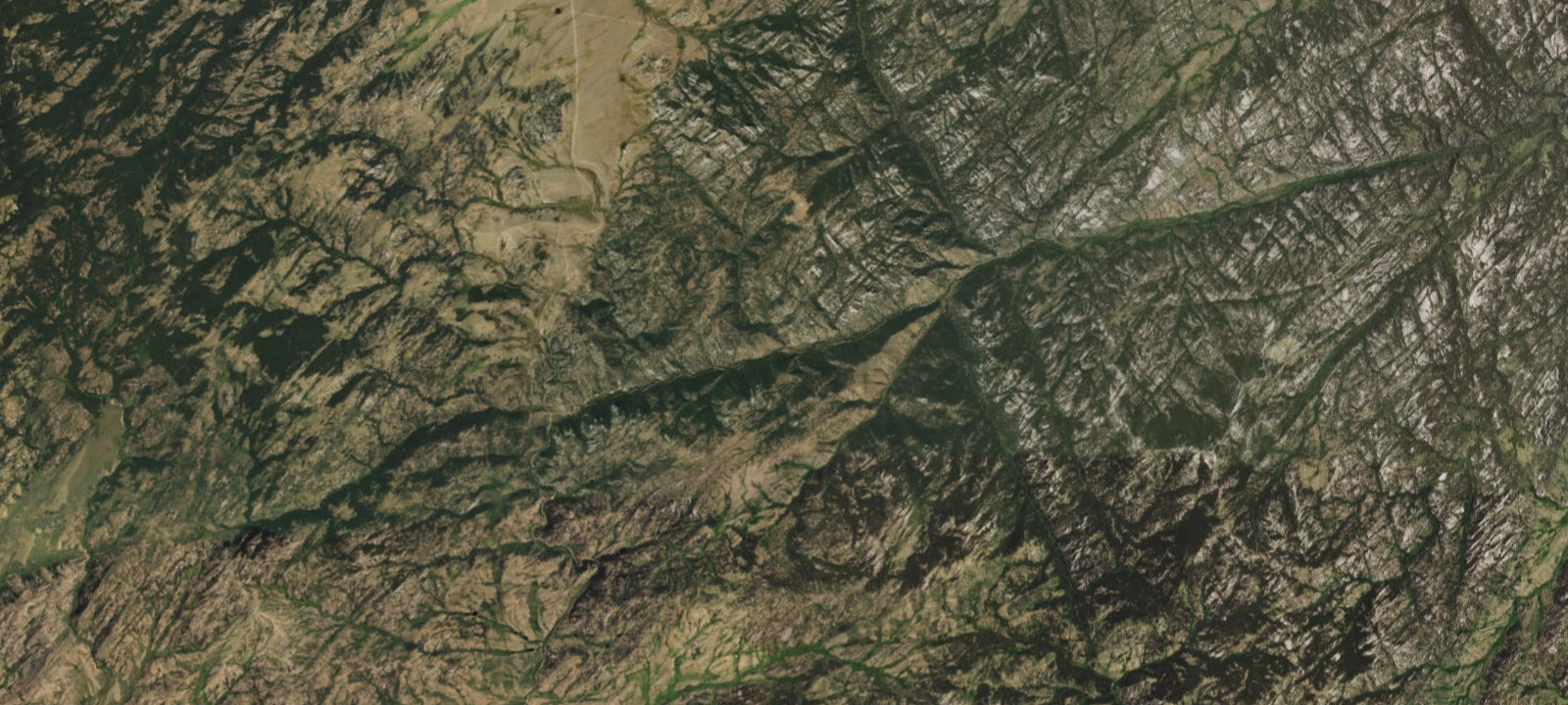 Map of Curtis Gulch Campground