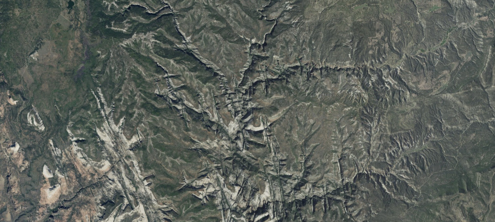 Map of Campsite 4 - Flat Rock