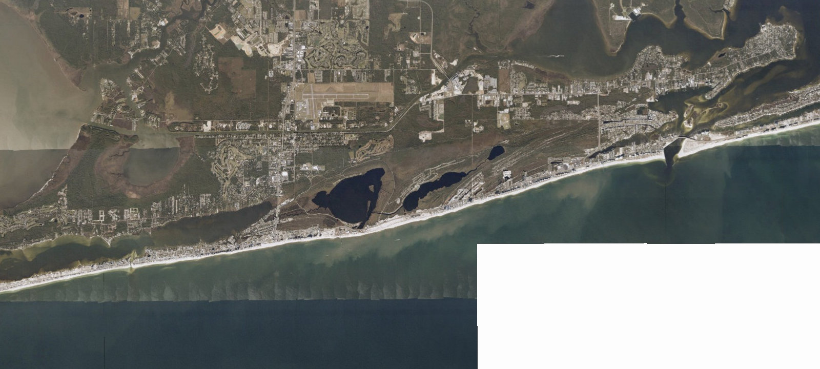 Map of Gulf State Park Campground