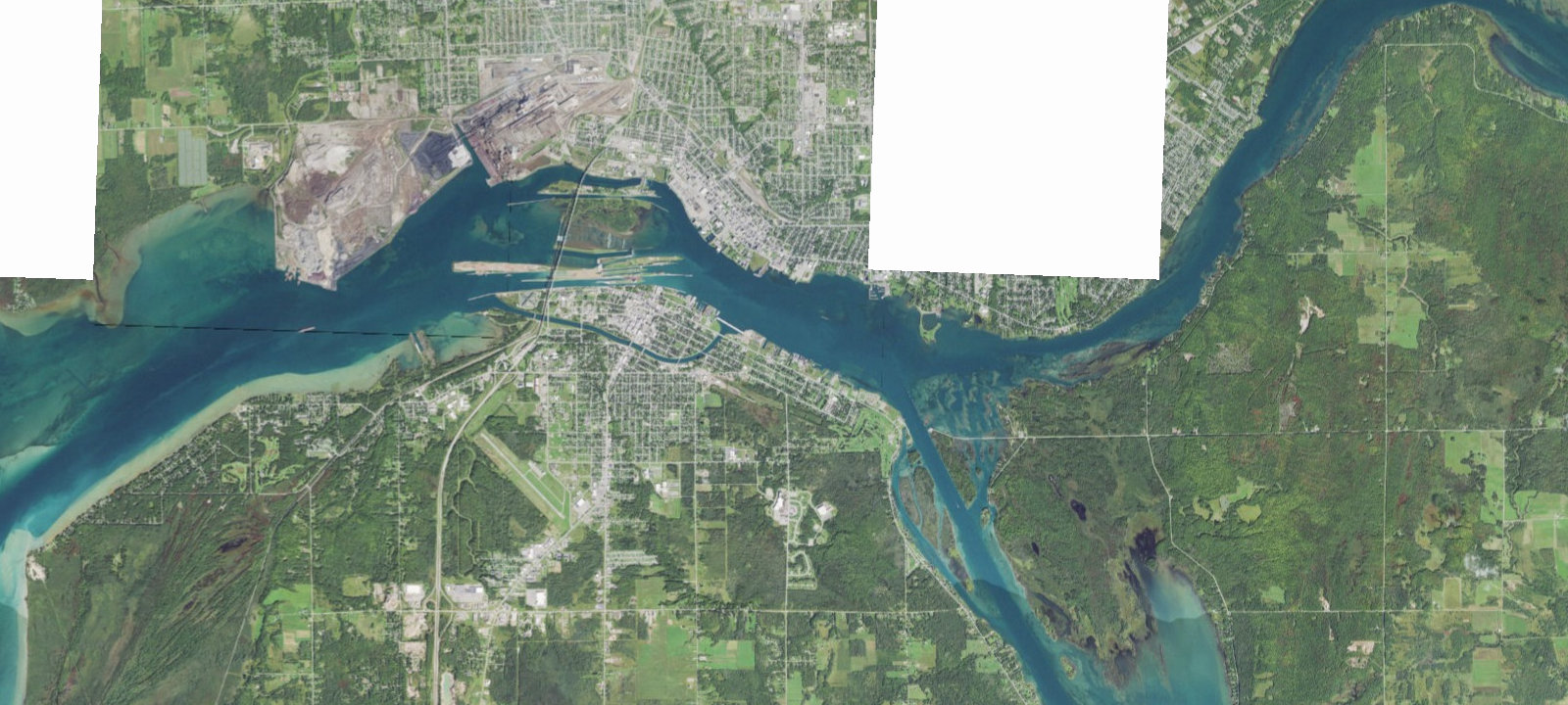 Map of Soo Locks Campground