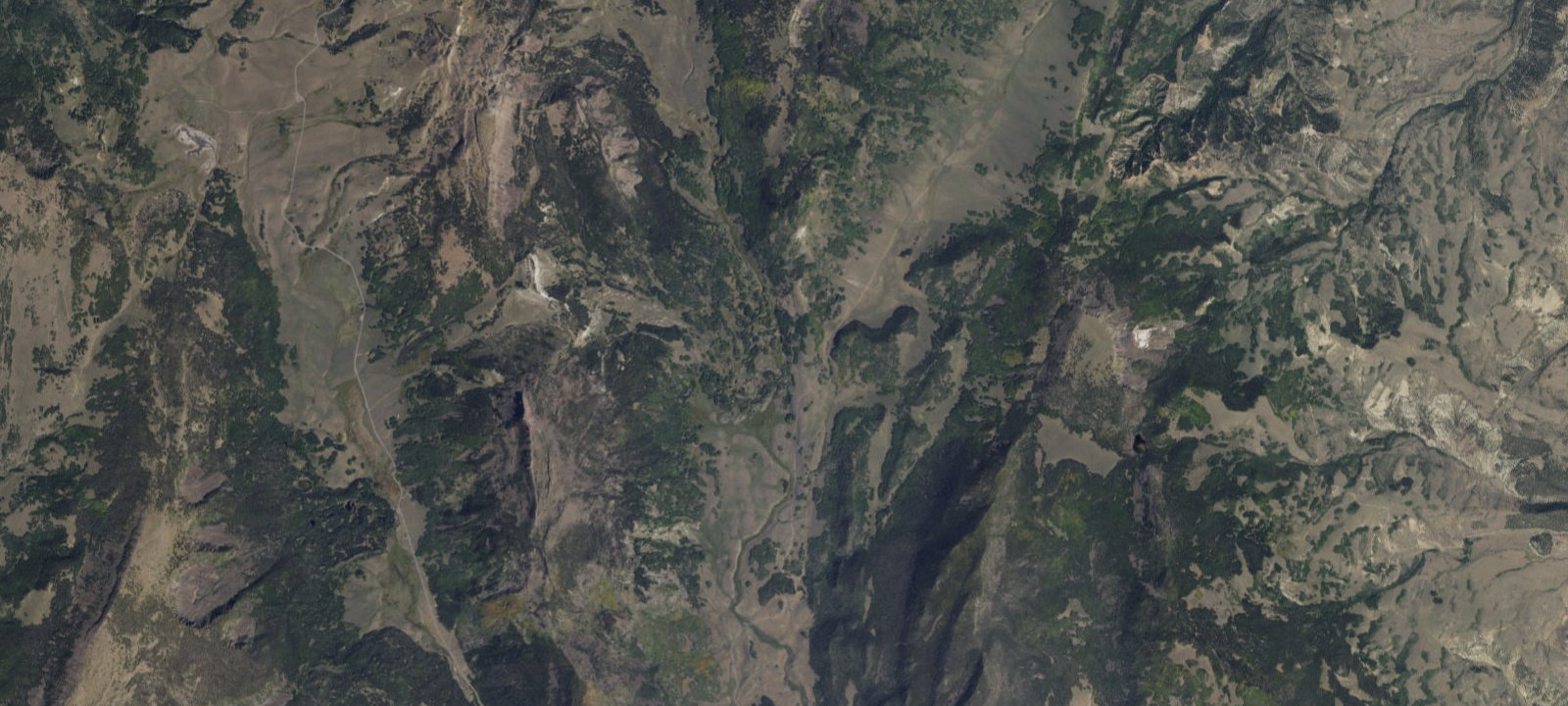Map of Black Flat CUA Dispersed