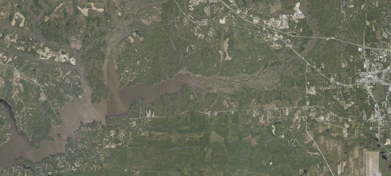 Map of Coe Landing Campground