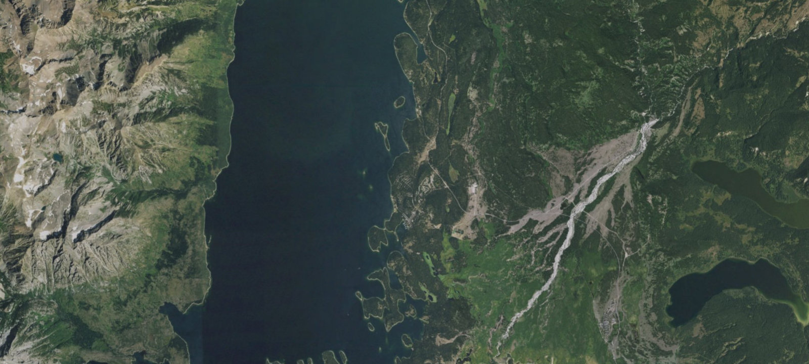 Map of Colter Bay Campground