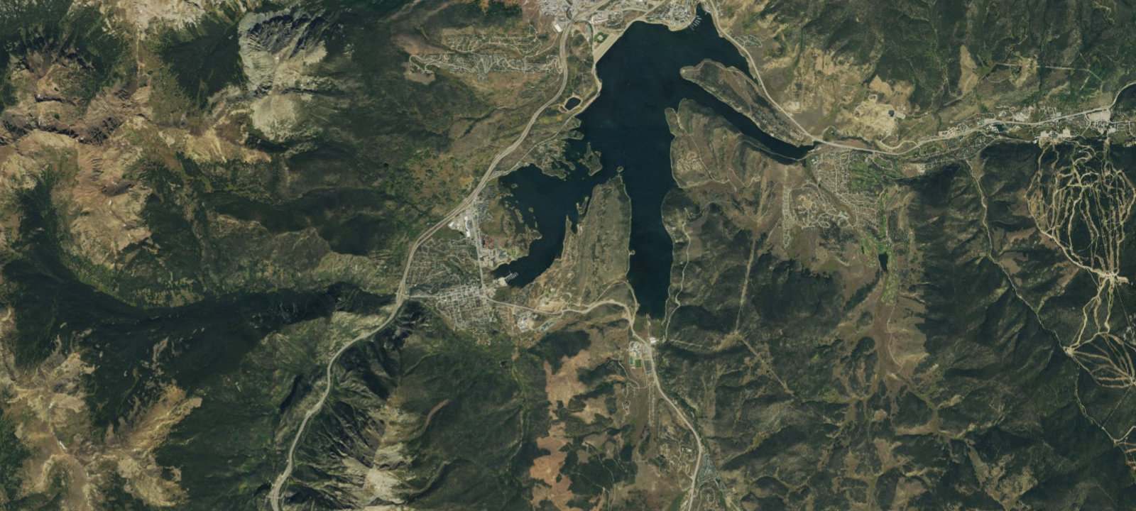 Map of Peak One Campground