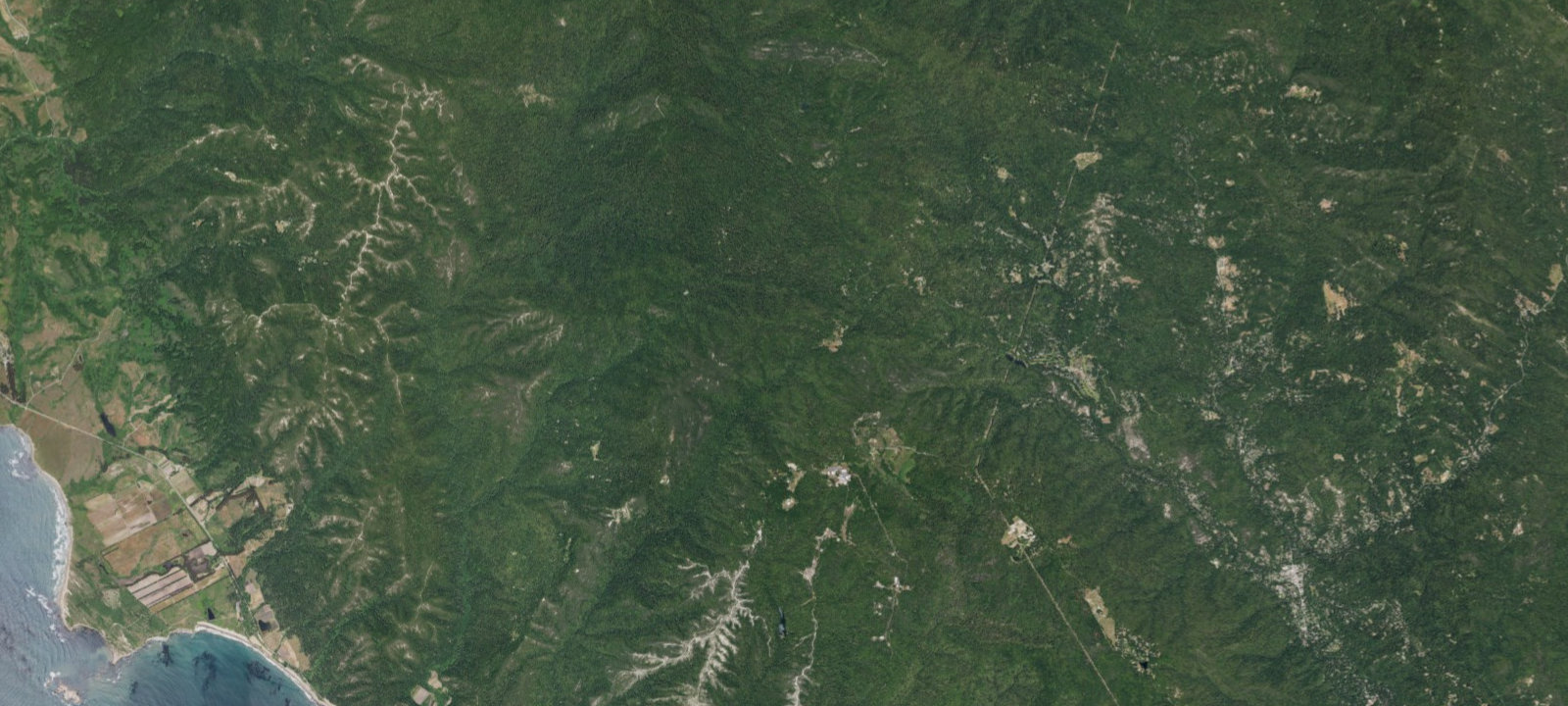 Map of Little Basin Cabins and Campground