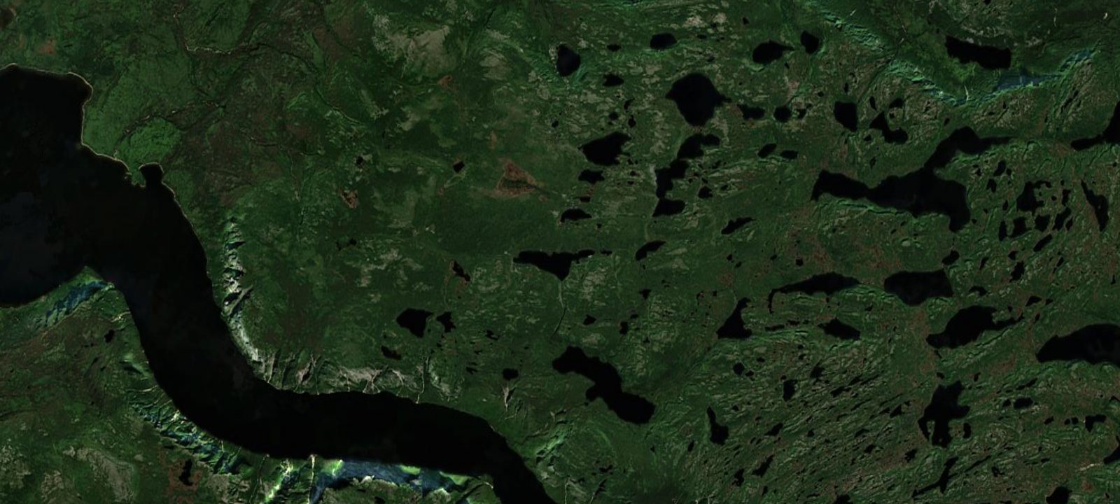 Map of Triangle Pond